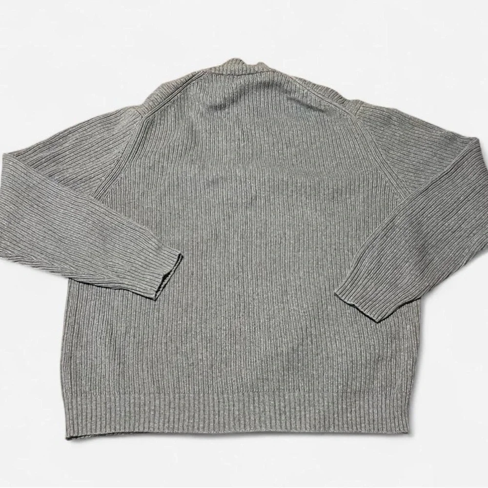 Calvin Klein Men's Zip-Up Sweater in Gray‎